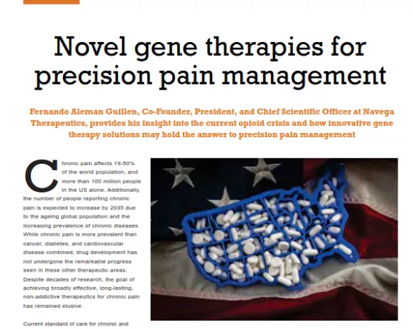 novel gene therapies for precision pain management